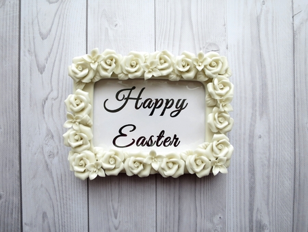 Happy easterの写真素材