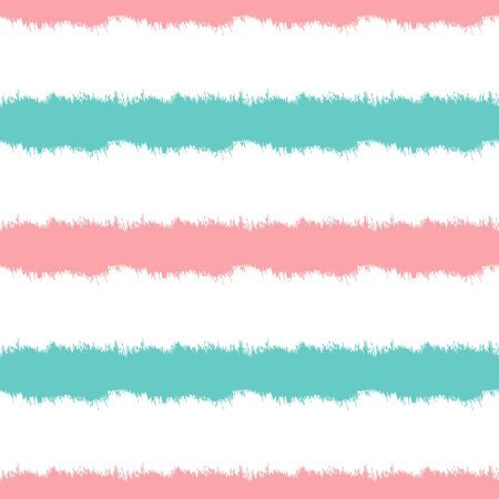 Colored striped backdrop, Horizontal strips painted with a rough brush.のイラスト素材