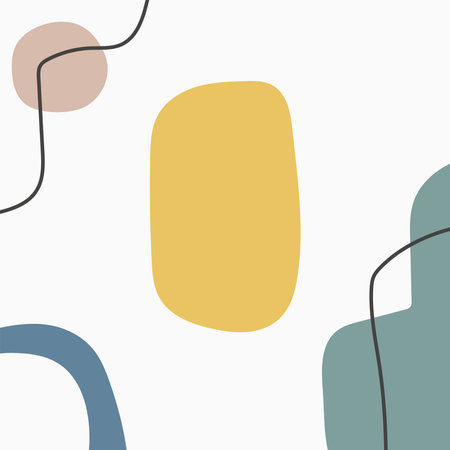 Abstract square pattern. Drawn by hand. Modern vector illustration.のイラスト素材