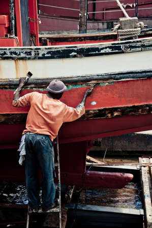 Ship workerのeditorial素材