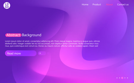 Abstract website template with gradient. Presentation modern minimal blur background.のイラスト素材