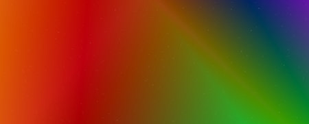 Background with trendy gradient and noise. iridescent colors. Glare from lenses, overlay texture. Vector banner with dust and smooth color transitionのイラスト素材