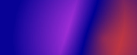 Background with trendy gradient and noise. Violet and Blue and red colors. Glare from lenses, overlay texture. Vector banner with dust and smooth color transitionのイラスト素材