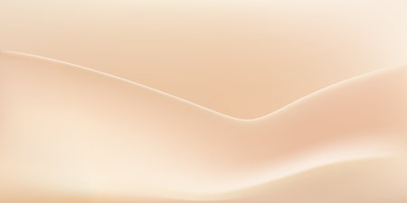 Elegant abstract sublte beige gradient. Ecru and beige colors. Simple soft background. Vector Texture.のイラスト素材