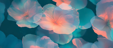Delicate floral background ideal for elegant designs and feminine themesの写真素材