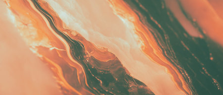 Elegant brown onyx texture with earthy tones and flowing patternsの素材