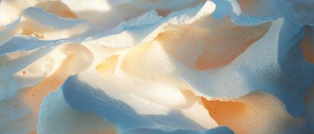Sweet meringues showcasing light and airy texture perfect for dessert loversの写真素材