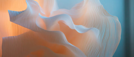 Elegant flowing lines and abstract forms create a sense of graceful motion in designの写真素材
