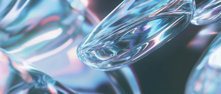 Futuristic communication devices and advanced designs in a sleek abstract environmentの素材