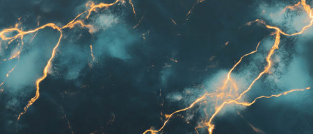 Dynamic lightning overlay texture featuring shadows and highlights on dark backgroundの素材