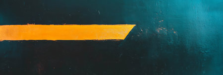 Abstract amber and black wall texture with bold color contrastの素材