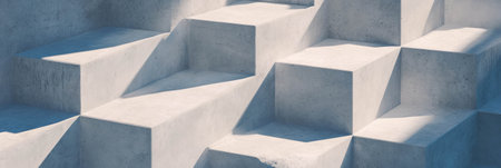 Textured geometric pattern in light gray tones showcasing modern minimal designの素材