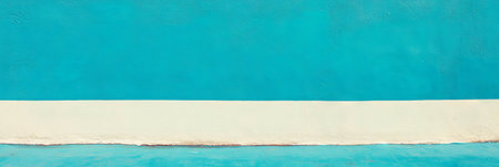 Minimalist blue and white wall texture with smooth gradient for background designの素材