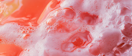 Elegant pink champagne bubbles create a festive atmosphere for celebrations and gatheringsの素材