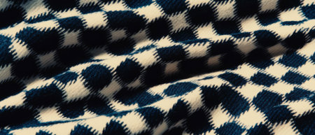 Sophisticated houndstooth pattern in classic design showcasing elegance and style