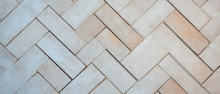 Herringbone pattern with subtle texture on a classic backgroundの写真素材