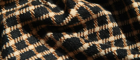 Subtle houndstooth pattern showcasing classic sophistication and textured appeal