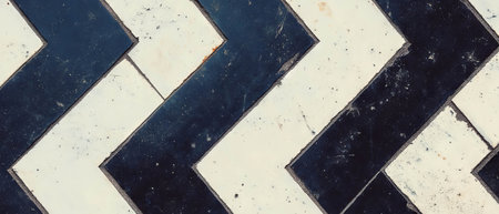 Geometric diamond pattern creating a modern and sophisticated visual appealの写真素材