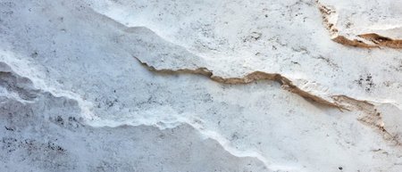 Urban light brick texture background showing rough and textured surfaces in an industrial styleの写真素材