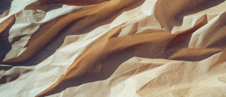 Natural light brown kraft texture showcasing rustic and simple beauty for various applicationsの写真素材