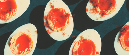 Delicious deviled eggs topped with paprika, perfect for parties and gatherings