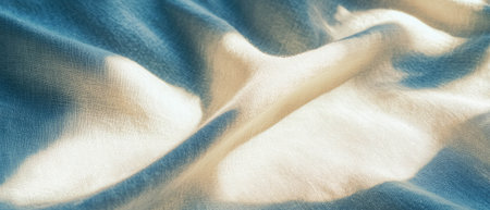 Elegant light linen fabric texture with soft and natural woven design suitable for bannersの写真素材