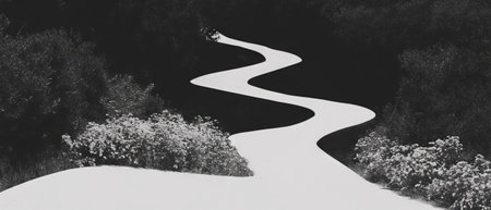 Exploring personal journeys through minimalist collage and nature-inspired designの素材