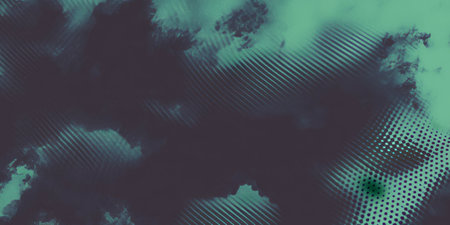 Halftone texture pattern in a contrasting color scheme showcasing depth and detailの素材