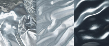 Detailed embossed aluminum showcasing unique textured surface and intricate designの素材