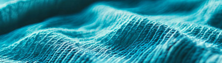 Texture of loosely woven fabric revealing varied details and bright colors for creative useの素材