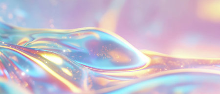 Organic spark flow creates a mesmerizing abstract background with a clear central areaの素材