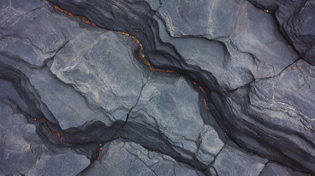 Intricate limestone texture with dark grey veins for natural design inspirationの素材