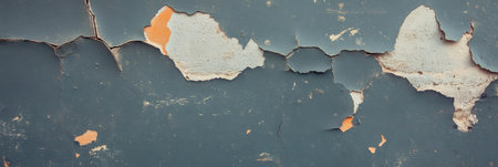 Deep texture of black wall revealing grainy concrete and grunge detailsの素材