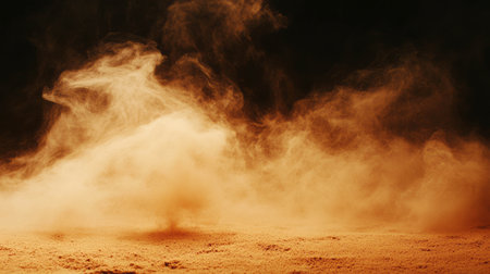 Grunge dust texture emanating from basement with damp atmosphere for artistic and design projectsの素材