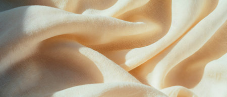 Soft beige fabric texture creating a warm and inviting atmosphere for creative projectsの素材