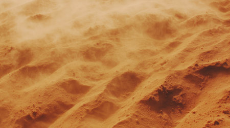 Desert dust texture with hazy grunge overlay for creative design projectsの素材