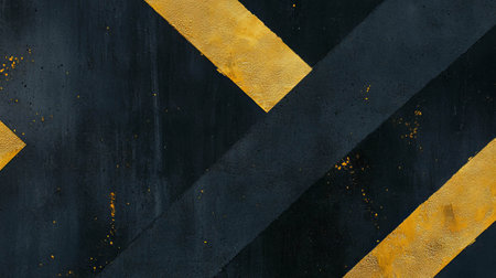 Abstract concrete texture with gold inlaid patterns for design and decorationの素材