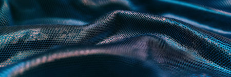 Exploration of ballistic nylon texture with brushed steel and asphalt elementsの素材