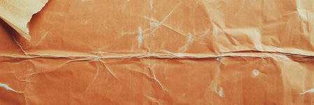 Medium brown paper texture with subtle irregular grain and uneven surface for creative useの素材