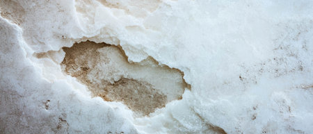 Blank sand texture banner template for versatile designs and backgroundsの素材