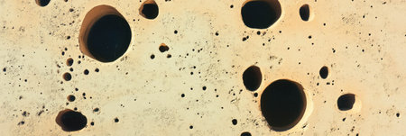 Coarse brown plaster texture with grainy surface for design and backgroundの素材