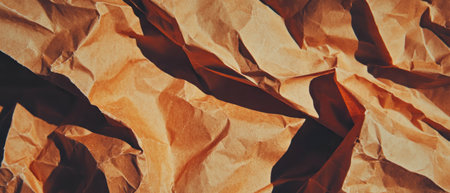 Vintage paper texture with cinematic pattern and crumpled details for creative projectsの写真素材