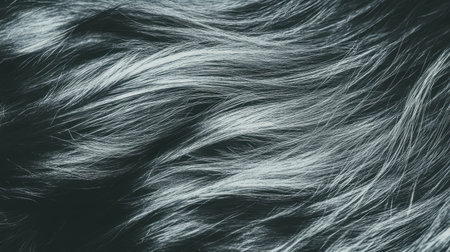 Grunge texture of hair and fibers for creative background designの素材
