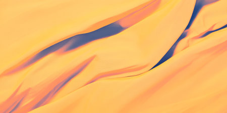 Banner design featuring contrasting colors and smooth paper folds for effective graphic presentationの素材