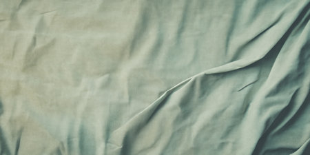 Luxurious crushed velvet drapes showcasing elegant texture and gentle folds in soft lighting