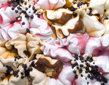 Ice cream backgroundの写真素材