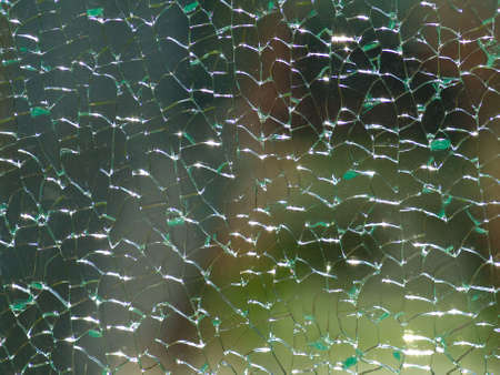 broken glass  の写真素材