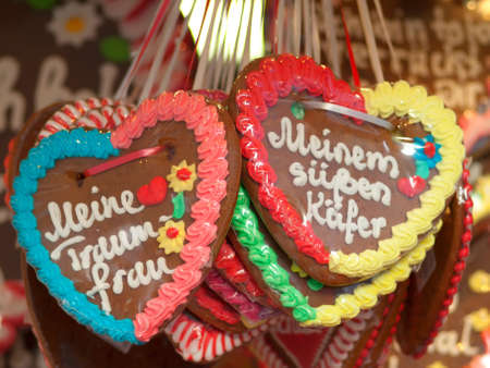 gingerbread heart の写真素材