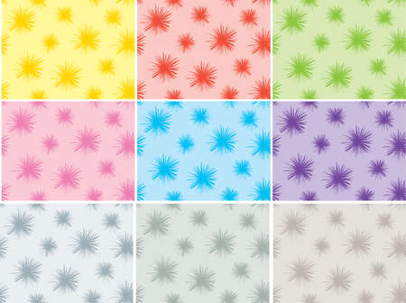 set of abstract backgroundのイラスト素材