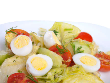 fresh saladの写真素材